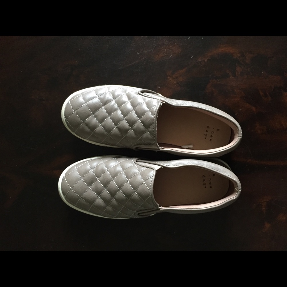 Tan loafers